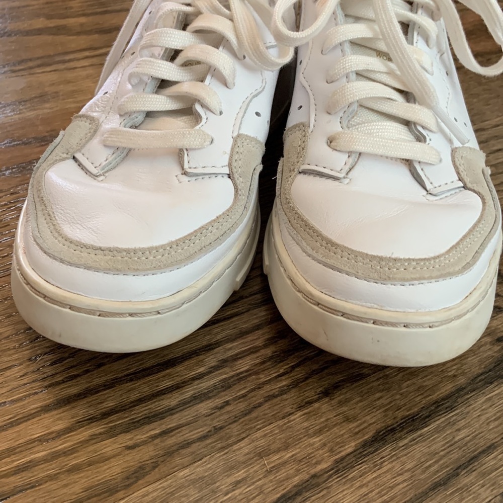 Adidas Supercourt Originals White True Pink Sneakers - Picture 3 of 9